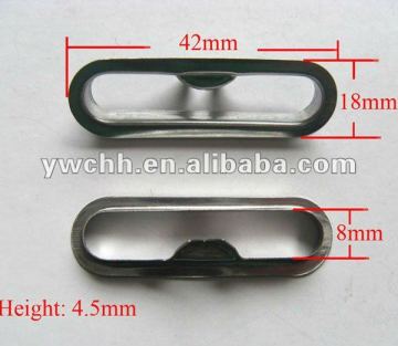 Metal oval eyelets