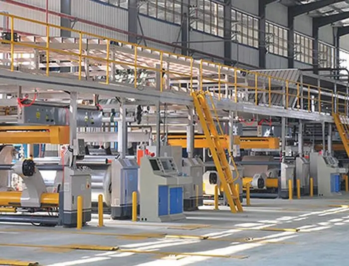 Wj 200 1800 Corrugated Cardboard Board Production Line