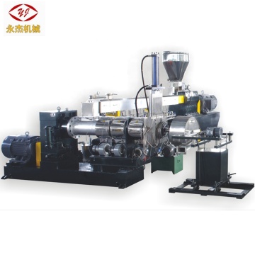 Twin Single Screw Extruder for PVC Cable Compounds Pelletizing Plant