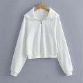 Oversized Half Zip Sweatshirts