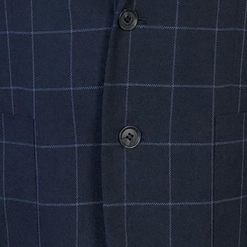 business striped wool blazer suits for men