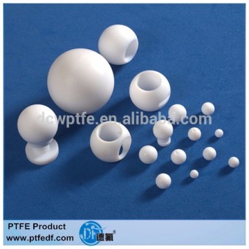 Smooth virgin PTFE ball