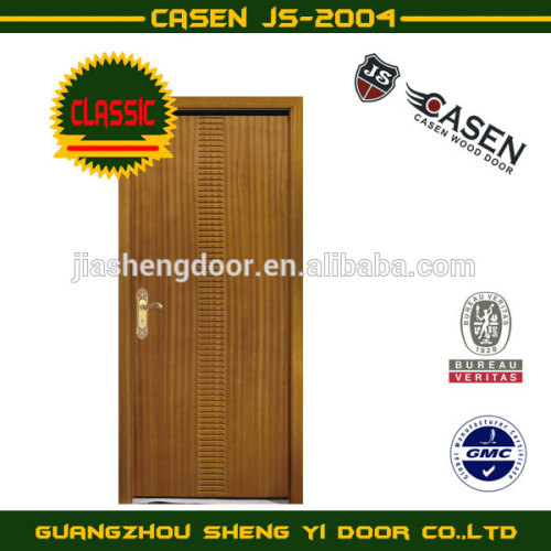Teak Hdf Grooving Wooden Door, High Quality Teak Hdf Grooving Wooden