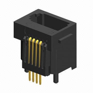 Unshielded BT601A Connector, Top Entry, Through Hole Type