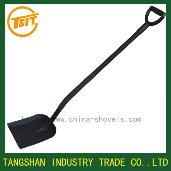 steel handle square shovel