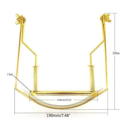 10 Holes Harmonica Neck Harp Metal Rack Mount Harmonica Bracket Wholesale Dropshipping