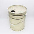 4 gallon metal bucket oval paint bucket