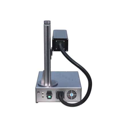 Compact Design 50W Raycus/JPT Fiber Laser Machine