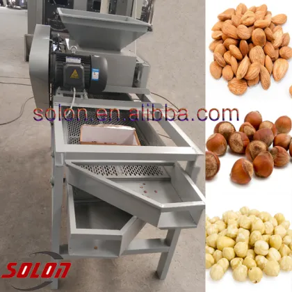 Almonds,hazelnuts,walnut vibrating screen separator machine