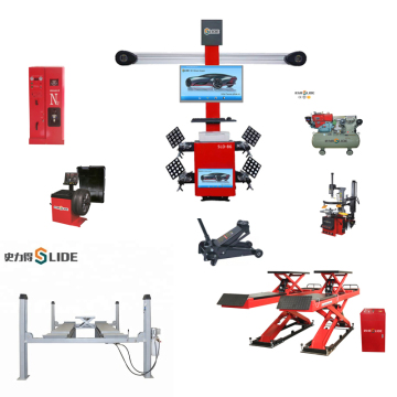 SLD Large Platform Scissors Car Lifting Machine for Wheel Alignment