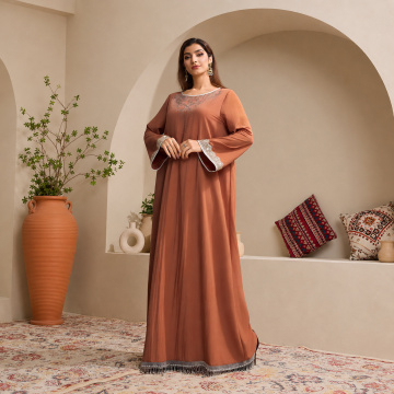تریم توری منجوق بدلیجات لوکس Abaya