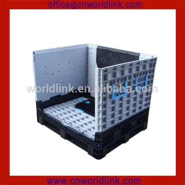 Popular Heavy Duty Plastic Foldable Pallet Container