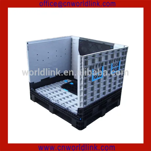 Popular Heavy Duty Plastic Foldable Pallet Container