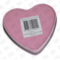 Dadi Heart-Shape Candy Packing Box Candle Tin Cans