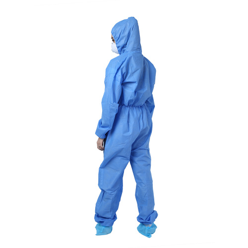 medical protective suit without shoes cover SMS NON WOVEN COVERALL Manufactory
