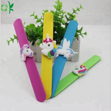 Christmas Present Animal Silicone Slap Bracelets