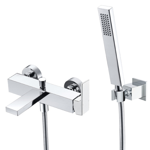 Brushed Nickel Wall Mount Tub Faucet