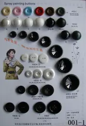 Polyester Buttons for Shirts Trousers and Suites