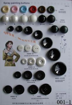 Polyester Buttons for Shirts Trousers and Suites