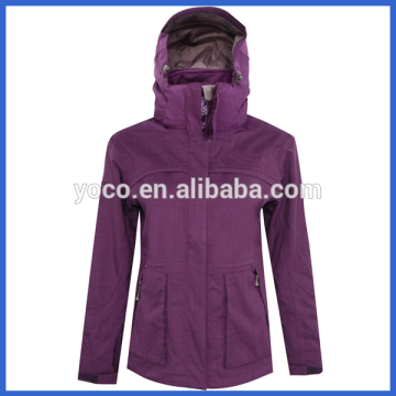 Ladies custom design sport training taslon nylon jacket