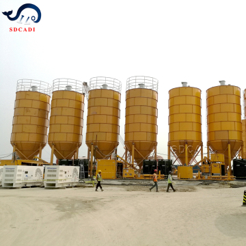 SDCADI Professional Customized Cement Silos for Sale: 2000 Ton and 3000 Ton Capacity Spiral Models