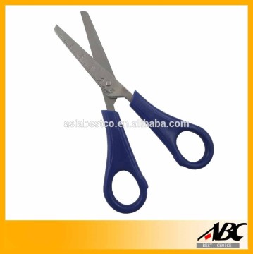 Safety Plastic Handle Schools Scissors With Ruler