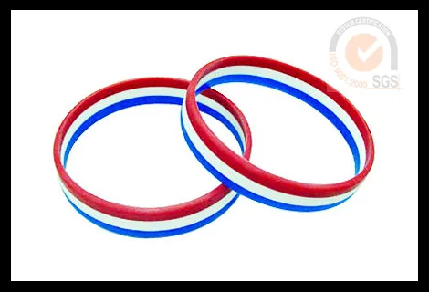 Sport Silicone Wist Brand In Double Color 