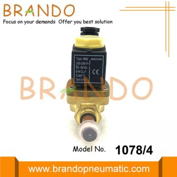 Válvula solenoide tipo Castel 1078/4A6 230VAC 1078/4A7 240VAC