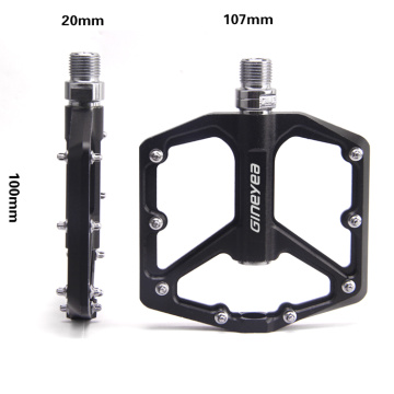 Bike Pedals MTB Pedals Bicycle Flat Pedals Aluminum 9/16" Sealed Bearing Lightweight Foot Bike Pedals Efficiency pedals