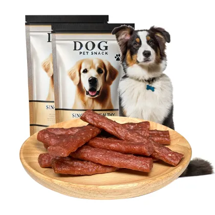 OEM ODM Air-dried Chicken Breast Jerky Dog Snacks