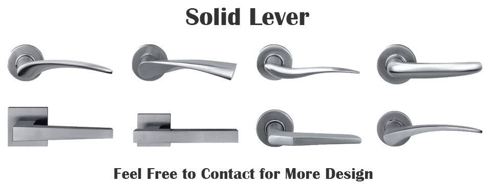 Are lever door handles universal?