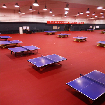 PVC Floor for Table Tennis with ITTF