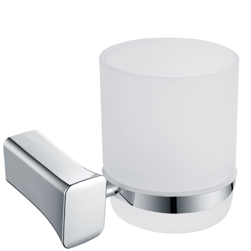 Toothbrush And Cup Holder Wall Mounted Bathroom Toothbrush Glass Cup Holder Supplier