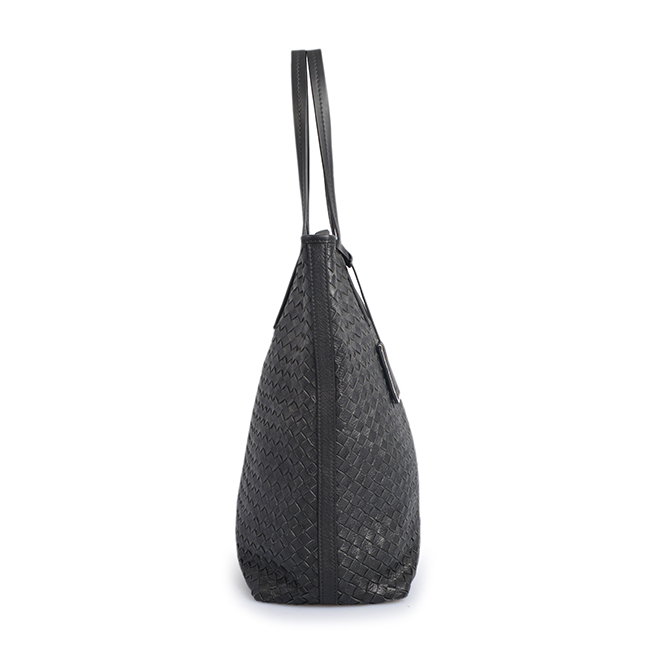 Leather Weaving Handbag Men Style Leather Sling Shoulder Bag Messenger Bags