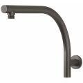 Gun Metal Gray Brass Shower Arm