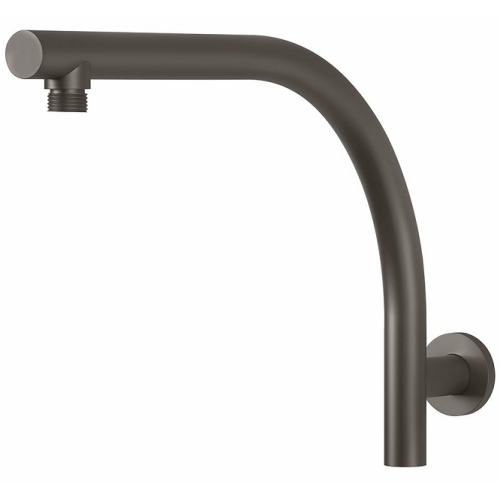 Gun Metal Gray Messing Shower Arm