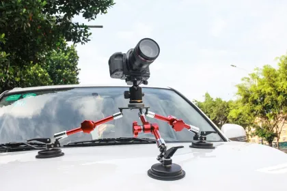 Fast delivery panoramic video tripod head oem professional camera dolly nimble for photography hospital