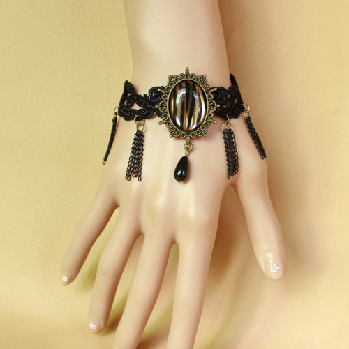 Đá quý thả dây ren chuỗi trang sức thiết kế Bracelet