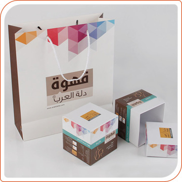 Luxury printing wholesale gift shopping paper bag manufactured
