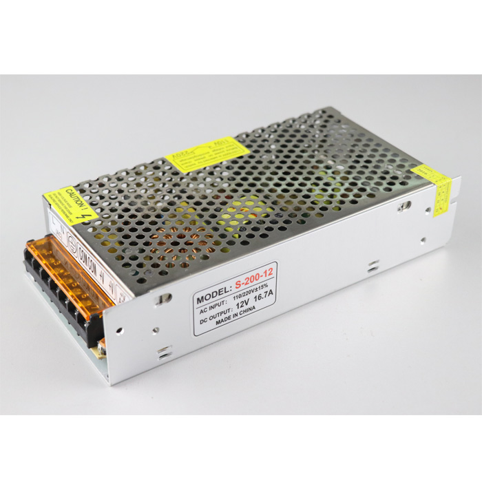 12V-16.7A-200WUniversal Regulated Switching Power Supply DC