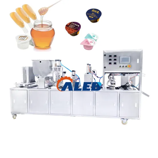 High-Efficiency Rotary Honey Spoon Filling and Sealing Machine for Sauces and Pastes