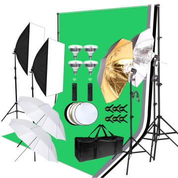 Photography Softbox Umbrella Lighting Kit