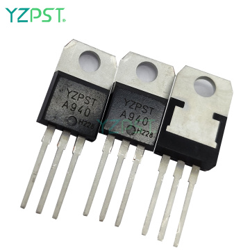 Transistor do tipo PNP de alta confiabilidade 2SA940