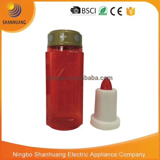 BSCI audited IP44 New style LED Grave candle light led flickering candle light Grave light