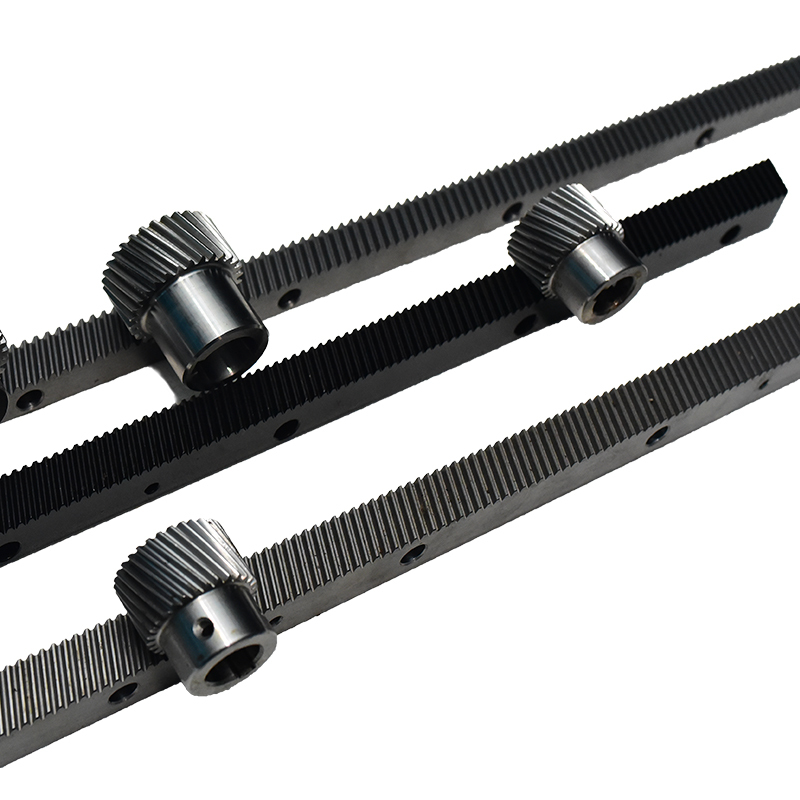CNC Milling Machine Rack and Pinion: High Precision 960mm Part, C45 Carbon Steel, Modulus 1.5