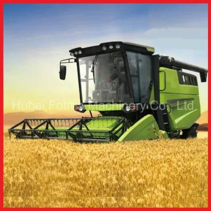 Reversing Radar Large Wheat Combine Harvester with 3500mm Cutting Width (4LZ-8B)