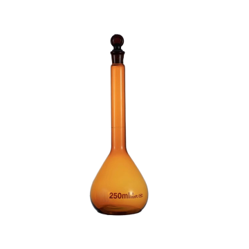Reliable 250ml Brown Class A Volumetric Flask Borosilicate Glass Laboratory Special