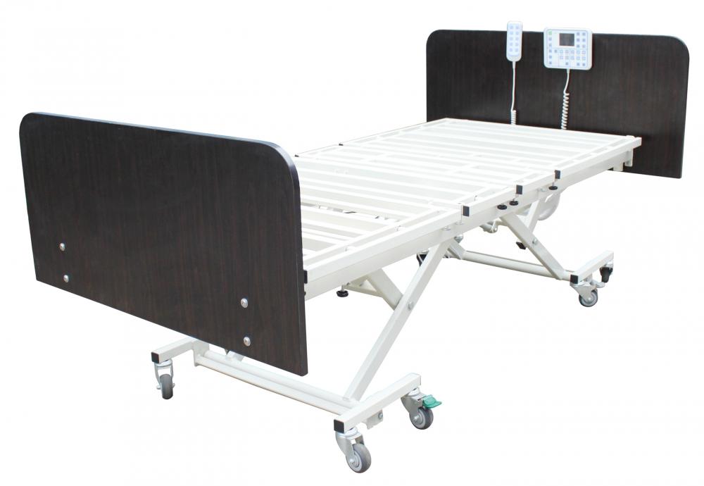 Multifunctional and convenient electric nursing bed