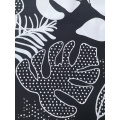 Black&White Rayon Challis 30S Air-jet Printing Fabric