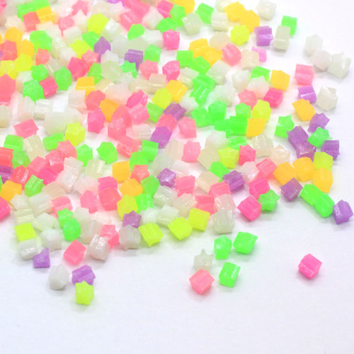 Hot Popular   Star Shape Tubes Miniature 3MM Luminous   Stones For Home Christmas Party Decoration